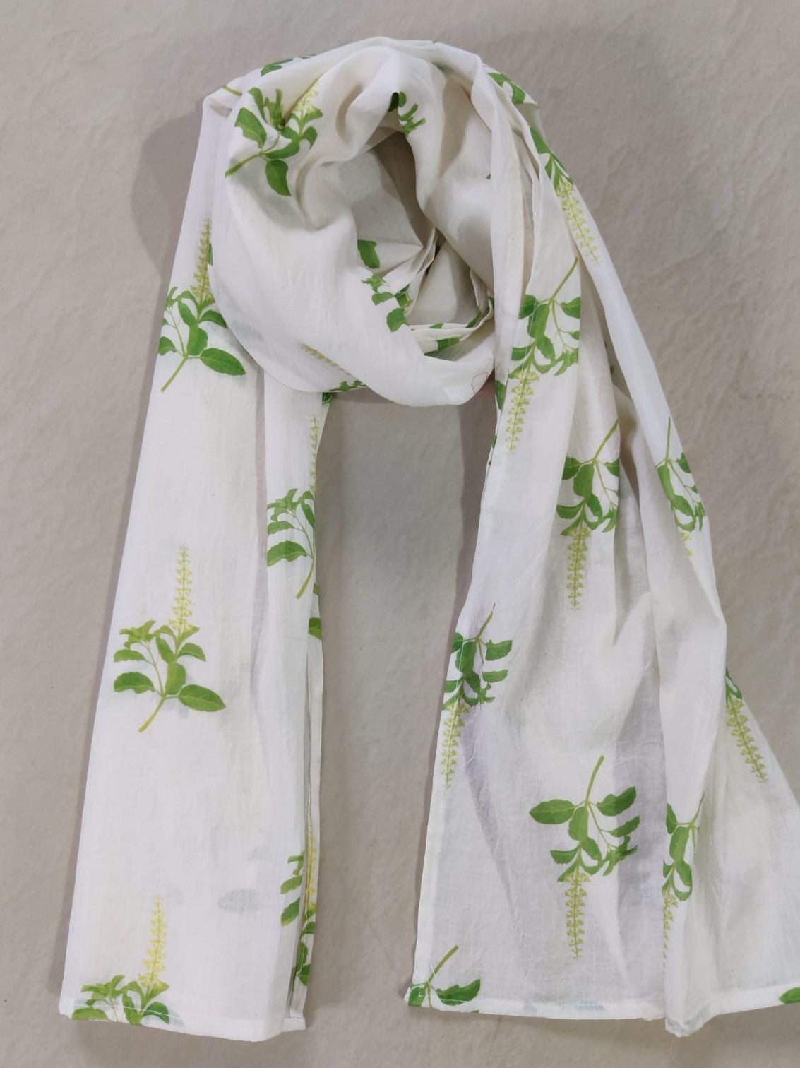 100% cotton Tulsi printed scarf